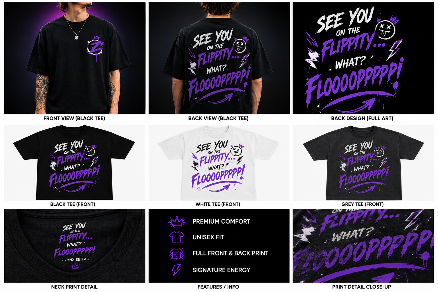 Flippity Signature Tee collection